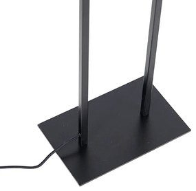 Candeeiro de pé moderno preto - Balenco Wazo