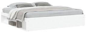 Estrutura de cama 200x200 cm branco