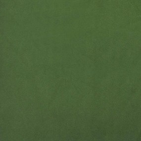 Sofá-cama de 2 lugares veludo verde-escuro