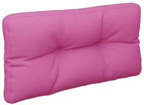 Almofadão para sofá de paletes 80x40x12 cm tecido rosa