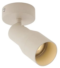 Foco de teto moderno bege GU10 50mm redondo - Stanley Moderno