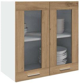 Armário parede para cozinha com porta vidro “Lyon”