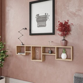 Prateleira de Parede Amanos – Pinho – 120 cm x 32 cm x 17 cm
