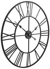Relógio de parede com movimento quartzo metal 80 cm XXL