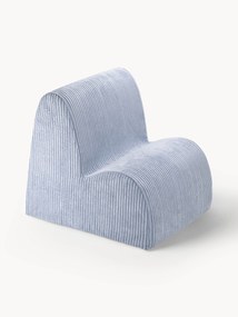 Poltrona para crianças em bombazina Cloud