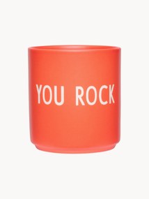 Caneca de design Favourite You Rock com inscrição