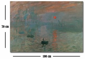 Pintura Decorativa em Tela 70100FAMOUSART-040 – Multicolor – 70 x 100