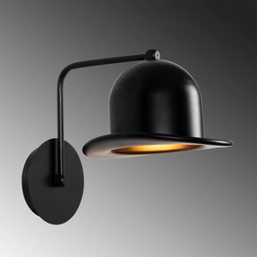 Aplique de Parede Fotr Sivani – Preto – 19 x 25 cm