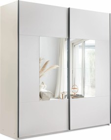 Roupeiro Honolulu 273, Caxemira, 215x200x65cm, 169 kg, Portas para roupeiro: Deslizante, Número de prateleiras: 4, Número de prateleiras: 4