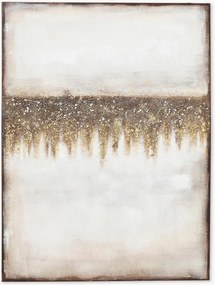 Quadro em tela pintado à mão Abstract Fields