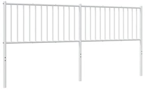 Cabeceira de cama 193 cm metal branco