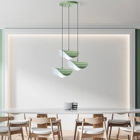 Candeeiro de Teto Vatoz – Menta – Diâmetro 50 cm