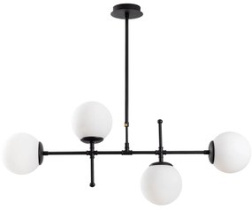 Chandelier Mudoni – Preto – 108 x 15 cm