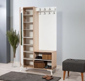 **** Cabideiro Inci – Carvalho Sonoma – 100 cm x 190 cm x 36 cm

**