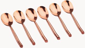 Colheres em aço inoxidável polido Nude, conjunto de 6