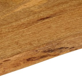 Tampo de mesa c/ borda viva 60x60x3,8 cm mangueira maciça