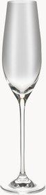 Copos de champanhe em vidro de cristal Cuvee, conjunto de 6