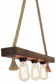 Chandelier Kutuk – Walnut – 10 x 60 x 60 cm