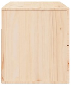 Mesas de cabeceira de parede 2 pcs 50x36x40 cm