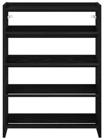 Sapateira 60x25x81 cm derivados de madeira preto
