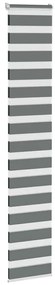 Cortina de zebra 45x230 cm largura do tecido 40,9 cm poliéster