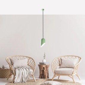 Candeeiro de Teto Kesık – Mint – Ø14 h:25 cm