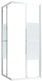 Cabine de duche ESG 80x80x180 cm