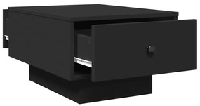 Mesa de centro 60x45x31 cm derivados de madeira preto