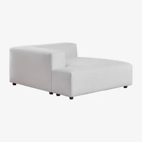 Módulo Chaise Longue Esquerdo Para Sofá Modular Bruna Tecido Cinzento Glaciar - Sklum