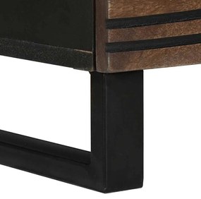 Armário de TV 100x33.5x46 cm em madeira sólida e engenheirada