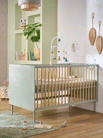 Cama evolutiva 70x140 para bebé verde
