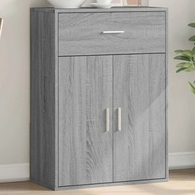 vidaXL Aparador 60 x 30 x 84 cm derivados de madeira cinzento sonoma