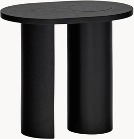 Mesa de apoio oval em madeira Nori