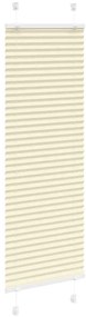 Creme Plissada Cega 50x100 cm Largura Tecido 49,4 cm Poliéster