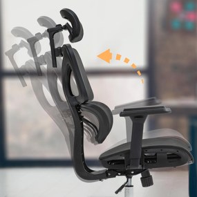 Cadeira de escritório Deshler preta