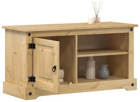Móvel de TV Corona 100x40x52 cm madeira de pinho maciça