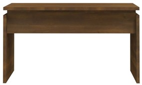 Mesa centro 68x50x38 cm derivados de madeira carvalho castanho