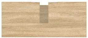 Armário p/ casa banho 80x33x60cm deriv. madeira carvalho sonoma