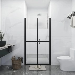 150832 vidaXL Porta de duche ESG meio opaco (73-76)x190 cm