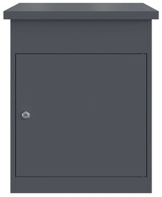 Caixa para entrega de pacotes Antracite 44 x 35 x 59 cm Aço
