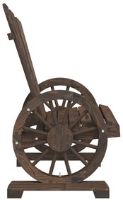 Cadeiras Adirondack para jardim 4 pcs madeira de abeto maciça