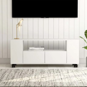 vidaXL Móvel de TV 120x35x48 cm derivados de madeira branco