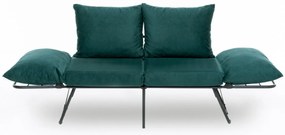 Sofá-cama 2 Lugares Viper – Verde Petróleo – 150x78x60 cm