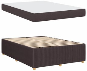 Estrutura da Cama Outros Castanho escuro 160 x 200 cm tecido