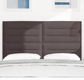 Cabeceira Linhas Design Castanha 160 cm Tecido