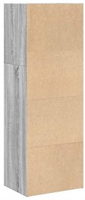 Estante 40x30x114 cm derivados de madeira cinzento sonoma