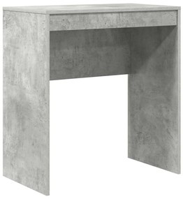 Escrivaninha com Armazenamento Cinza Concreto Aglomerado de Partículas