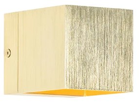 Candeeiro de parede moderno dourado - Transfer Moderno