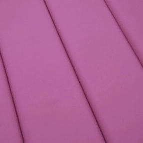 Almofadão p/ espreguiçadeira tecido oxford rosa