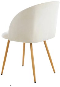 Pack 6 Cadeiras Velt Veludo - Beige